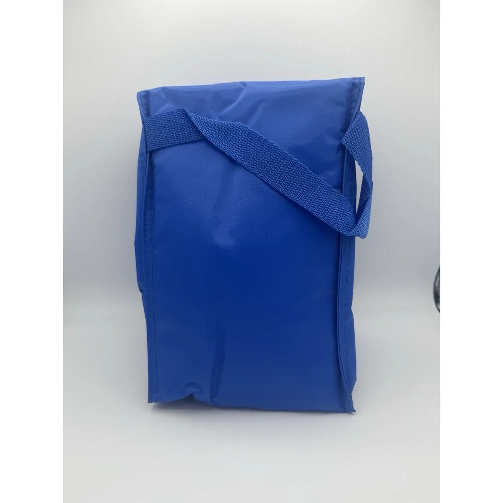 Vintage Kraft Insulated Lunch Bag Blue Brand New Made By‎ Zagwear